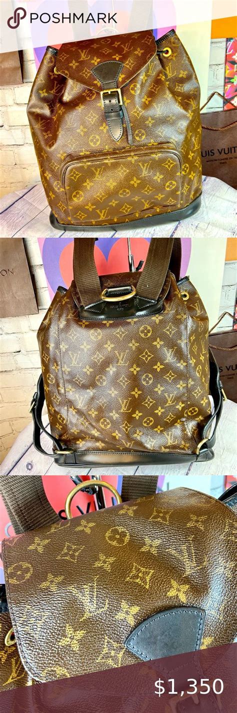 Louis Vuitton Montsouris Gm Backpack Organizer 